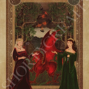 The Two Queens - Rhaenyra & Alicent FANART