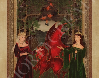 The Two Queens - Rhaenyra & Alicent FANART