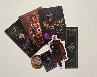 Sigma: Galactic Infinity Empire Postcard/Sticker and Bookmark Pack (Fanart)