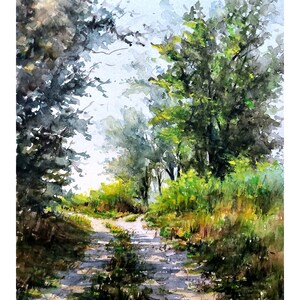 art  watercolor  unique  original  forest  digitalpaint  painting