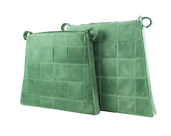 Chair pads with ties, chair pads with ties, chair pads with ties, seat cushion with ties - custom size available
