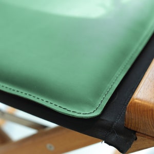 Leather seat cushion, seat cushions for dining chairs, chair pads, leather chair pad, kitchen chair cushions, image 8