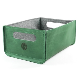 Felt bin cube storage for shelves, storage boxes, storage cube, square storage bin, custom size storage bins