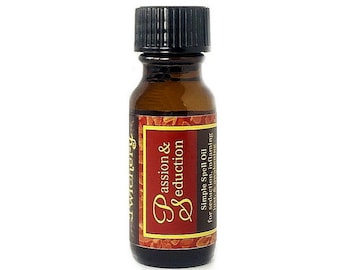 Passion & Seduction Quikspell Oil – Manifestation Conjure Oil – TWICHERY