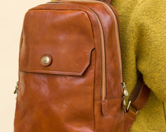 D&D - Mochila de trabajo con bolsillo para portátil - 100% Made in Italy