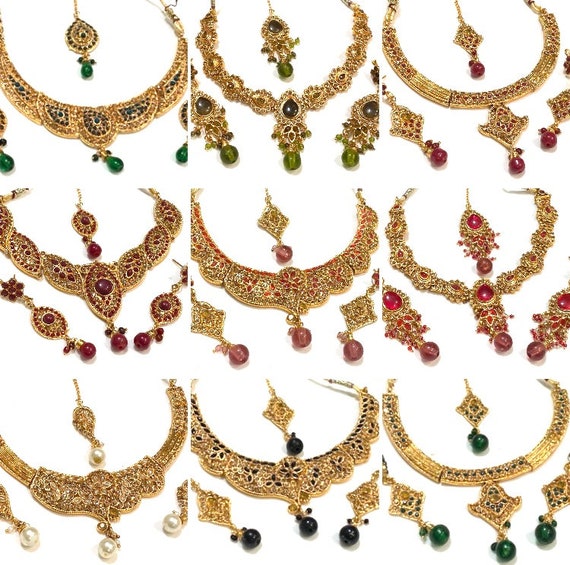 Wholesale Indian Kundan Jewelry Sets Fashion Jewelry Sets - Etsy