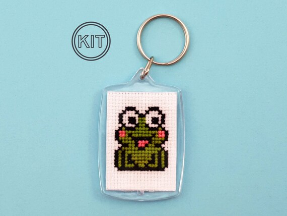 Cross stitch keyring clearance