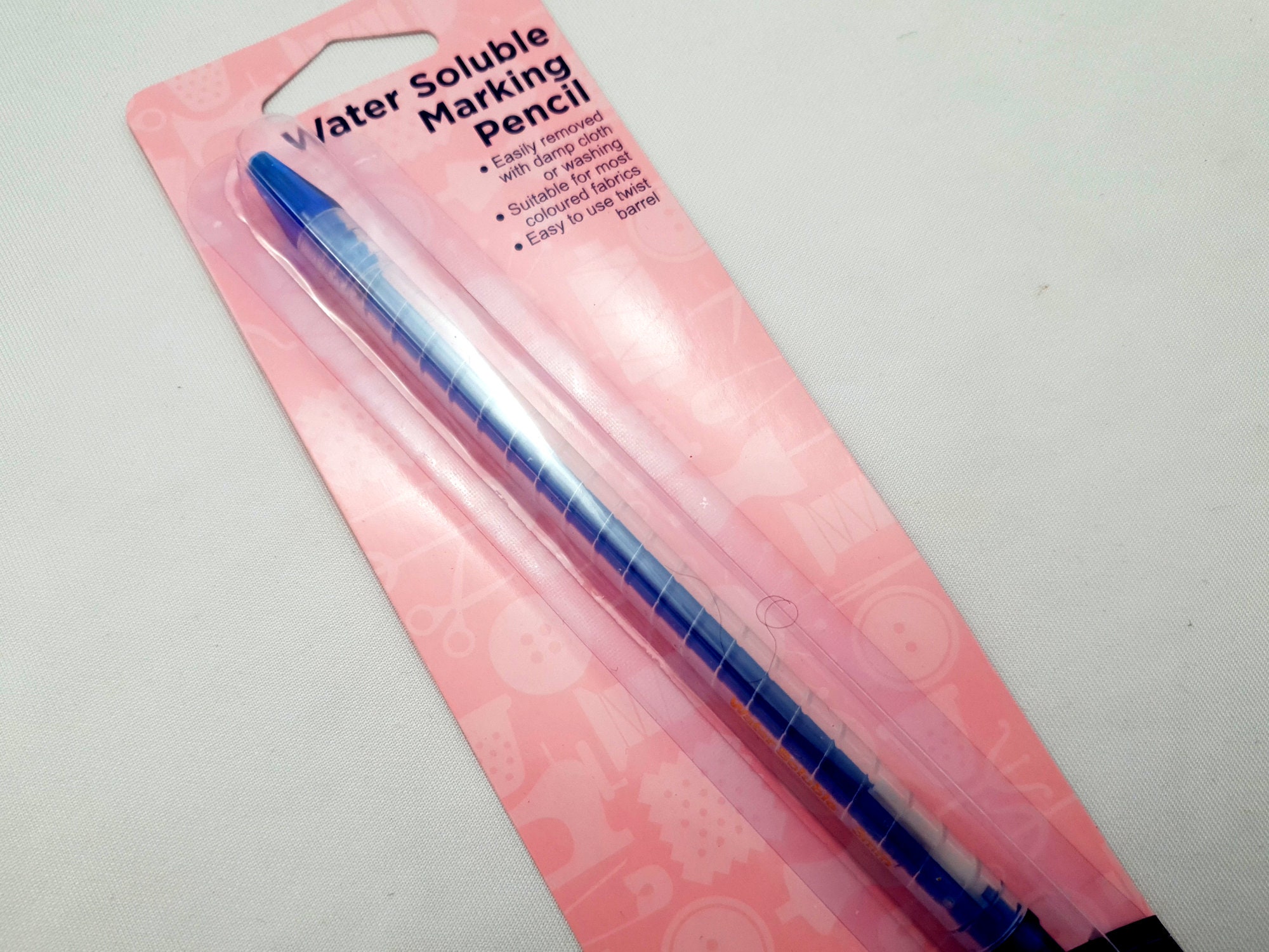 Vanishing Fabric Markers Water Erasable Pens 1/2/5 Material Marker Pens  Sewing 