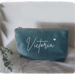 Kosmetiktasche Schminktasche Geschenk personalisiert personalisiertes Geschenk