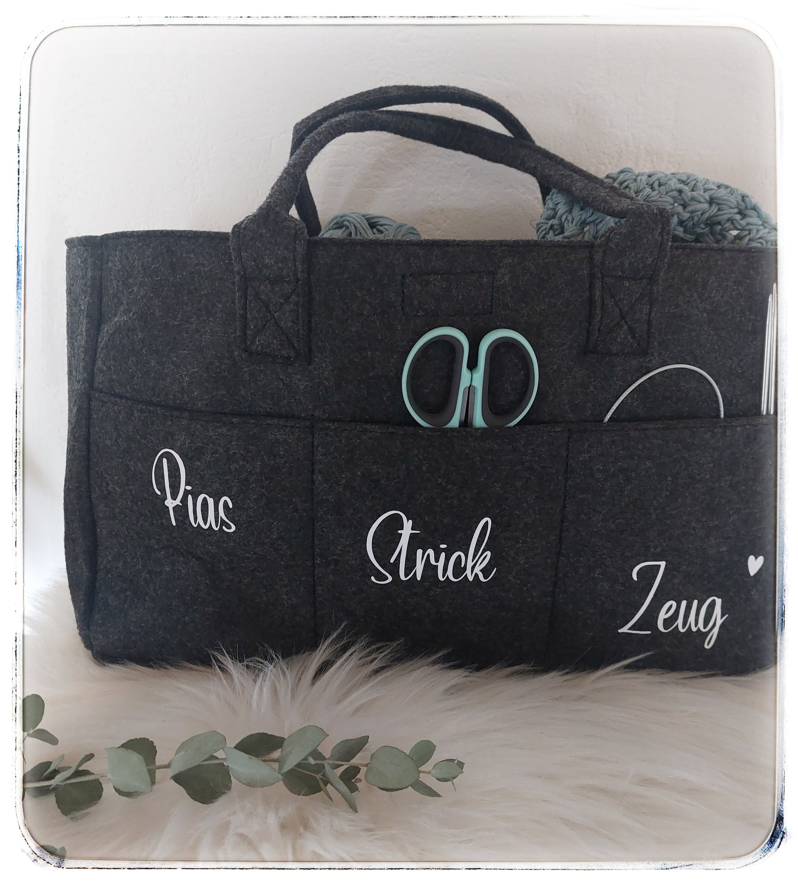 Itsisa Filztasche Weihnachtspost (3er Set) Für Kleine Geldgeschenke - Geschenktasche Filz Weihnachten, Geldgeschenk