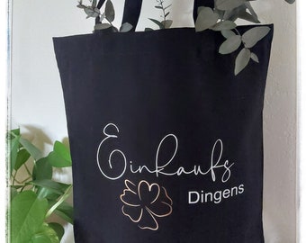 Canvastasche Baumwollbeutel Einkaufsdingens  Baumwolltasche Tragetasche Einkaufstasche personalisierte Tasche