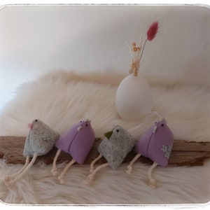 Chicken Easter chicken Felt chickens Easter decoration Spring Easter Spring decoration home decoration decoration gift image 9