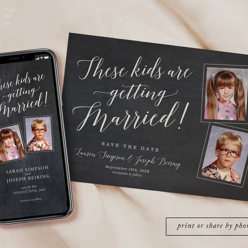 Funny Save the Date Template Printable Card Invite Digital - Etsy Funny Save the Date Template Printable Card Invite Digital - Etsy