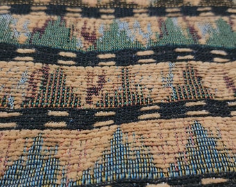 Fabric in Navajo Indian Style Upholstery Fabric - Sold by the Yard