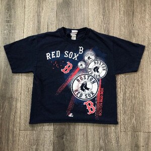 Red Sox Crop Top Etsy