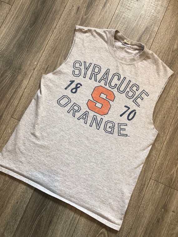 Syracuse University Orange Sleeveless Shirt, Unis… - image 2