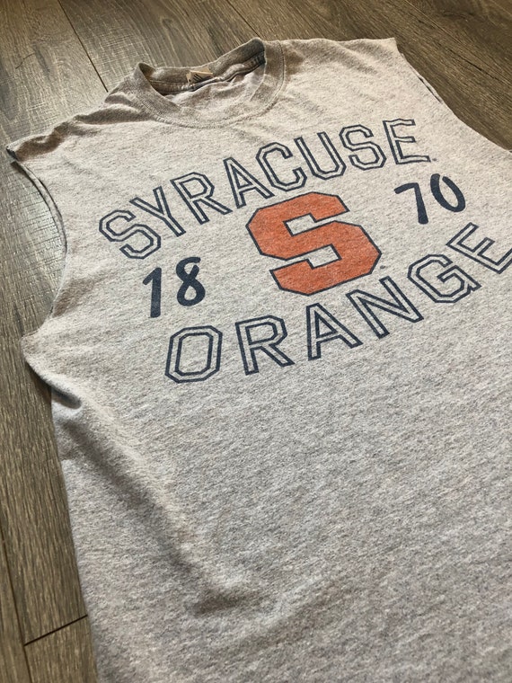 Syracuse University Orange Sleeveless Shirt, Unis… - image 4