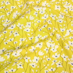 Fresh Linen by Katie O'shea for Art Gallery Fabrics, Dogwood Sunlight FRE32315, Sold in HALF yard Increments image 2