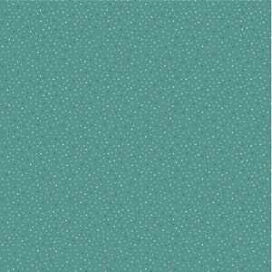 Country Confetti Lakehouse Teal by Poppie Cotton Fabrics