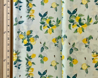 Art Gallery Fabrics, Capri Collection Limoni per Limoncello CPR32772, by Katarina Roccella, Sold in HALF yard Increments