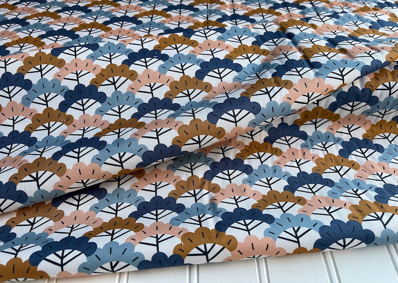 Kingyo Collection by Annie Chen for FIGO Fabric, Bonsai Trees 90381 11