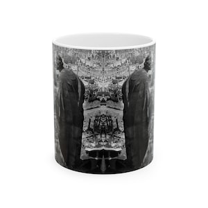 Kindness Statue Mug- World War 2- Mugs for War History Enthusiasts, Architects, Sculpture and Fine Art Students- Symbol of Hope and Humanity