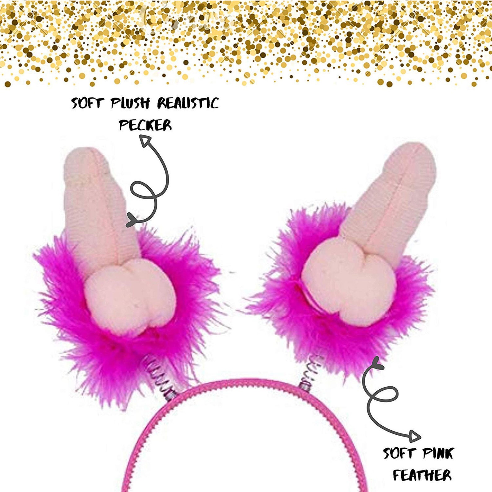 Bachelorette Party Decorations Naughty Headbands Funny Willy Etsy