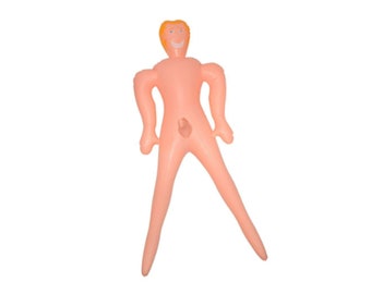 Inflatable Mini Hunk Doll: Bachelorette Party Gag Gift