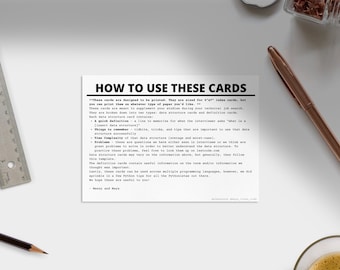 Data Structures Flash Cards