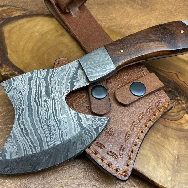 Damascus Axe Etsy