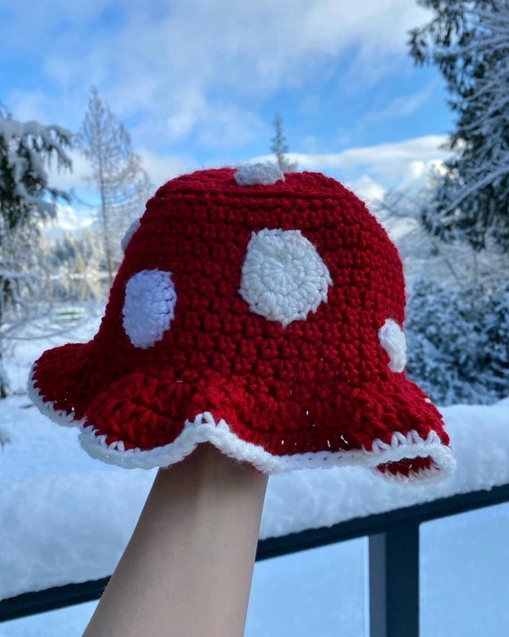 Mushroom Hat - Etsy