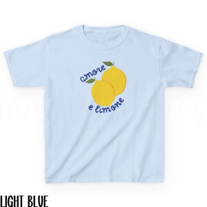 T-Shirt Lemon La Dolce Vita - Design Citron Amusant - Pour Homme Et Femme - Cadeau Familial