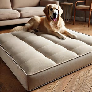 4" Cushion – Dog Bed | Benches, Mudrooms, Window Seats, Built-Ins, Kitchen Nooks, Patios, and Outdoor Spaces, dog cushion, pet cushion, bed