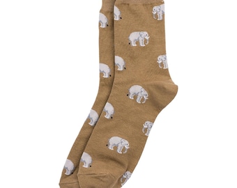 Casual Elephant Indian Socks Cotton Dress Socks For Men Women 
