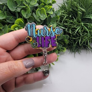 Nurse Life Badge Reel