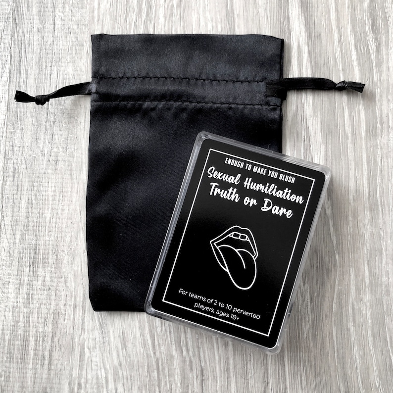 Sexual Humiliation Truth or Dare Brand New Kinky BDSM Card Deck, Sexy Gift, Game for Adults image 8