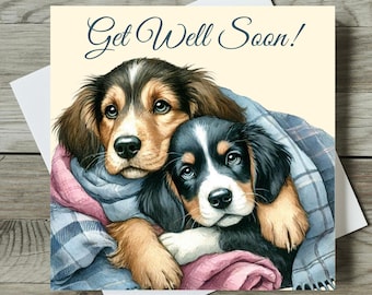 Get well soon card, speedy recovery