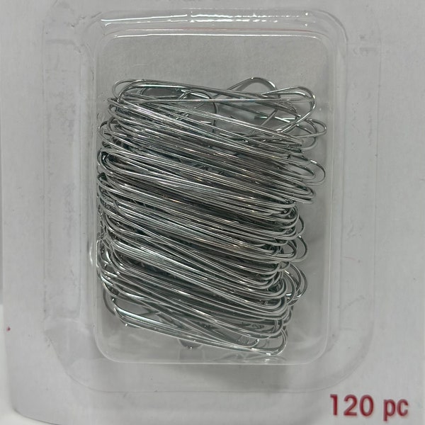 Small Ornament 120 Hooks Metal 1.5" Ashland New