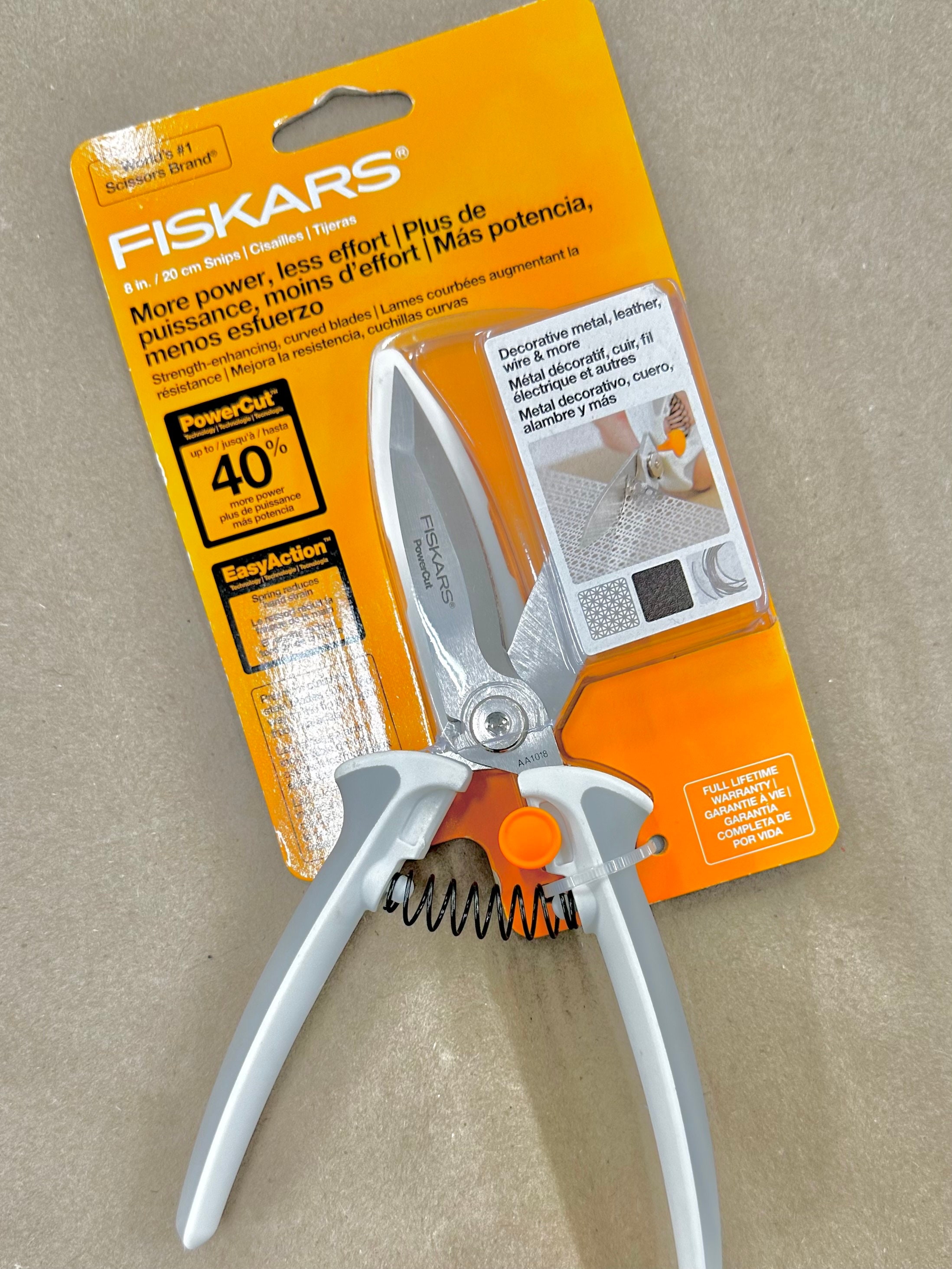 Fiskars Childrens Left Handed Scissors 13cm 