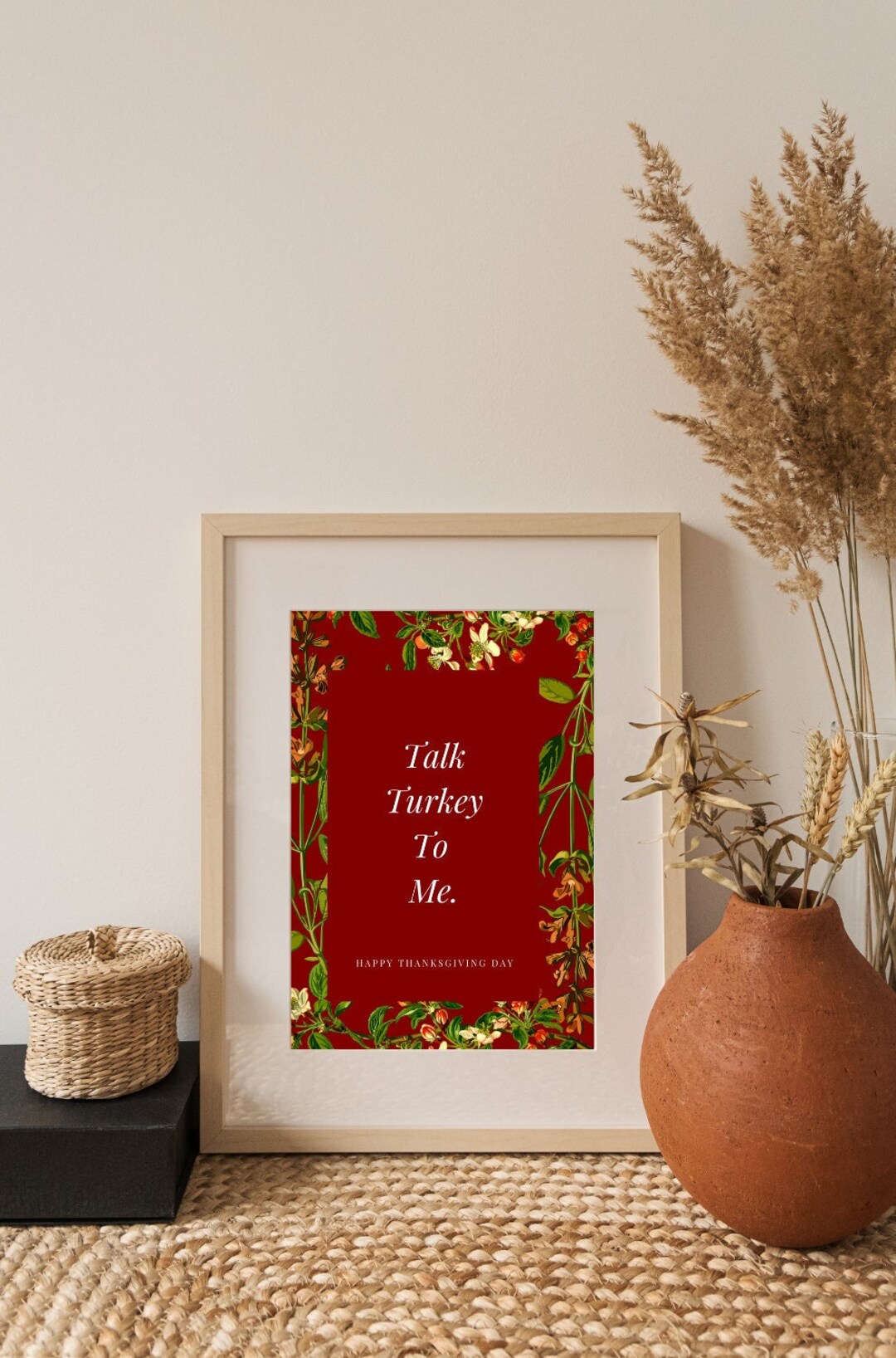 Printable Thanksgiving Wall Art Digital Download - Etsy