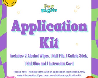 Application Kit - Press on nail application kit