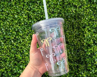 Bow Era| Plastic Tumbler