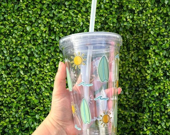 Boho Beach | Plastic Tumbler