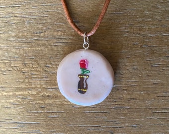 Roshalsband + Lerahänge + Polymerlera + Gåvor