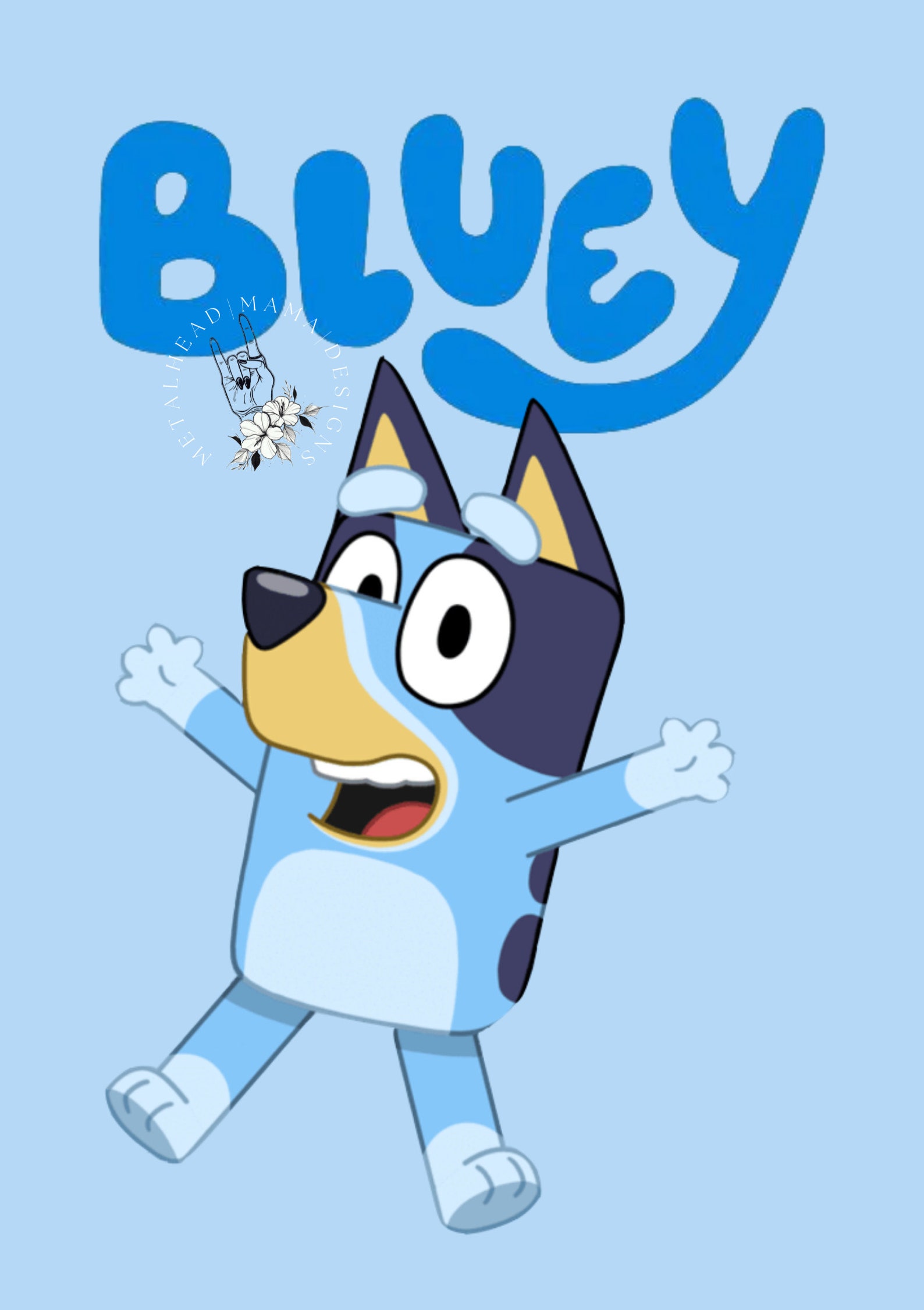 Pin the Tail on Bluey Birthday Printable Game | Etsy