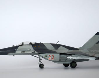 Maqueta a escala 1/72 del MiG 29 SMT, hecha a mano, avión ruso
