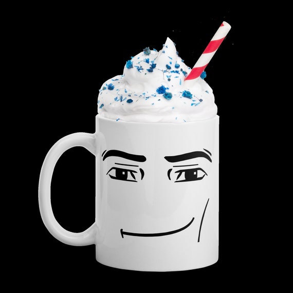 Roblox Man Face Mug Funny Cup Meme Mug Roblox -  Israel