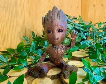 Pixel Art Groot Etsy Singapore