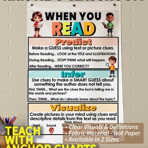 When you READ Printed on FABRIC! Anchor Charts are Durable Flag Material. Washable, Foldable.*3 Year product guarantee*