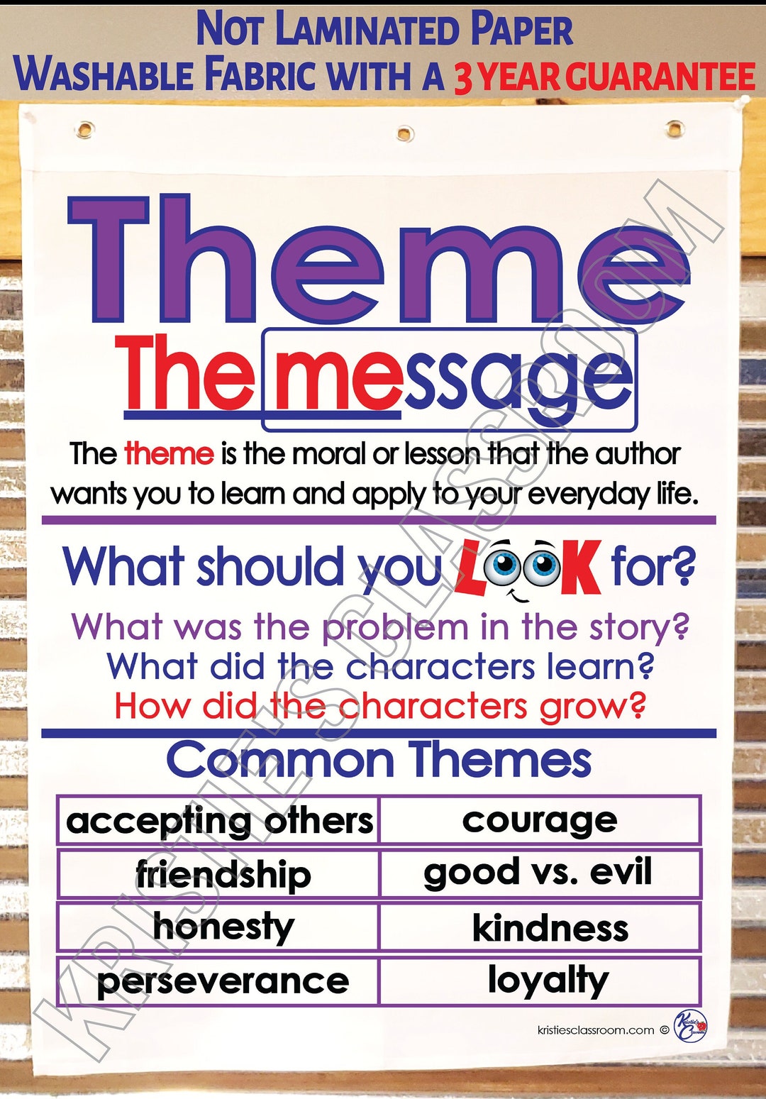Theme Anchor Chart, Printed on FABRIC Durable Flag Material With ...